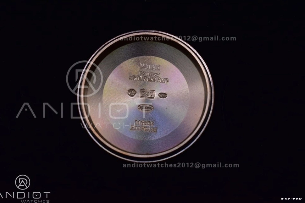 1223 Bracelet GMF A RG Best Blue 116685 1:1 Ceramic II Edition on TopPick YachtMaster RG 1221